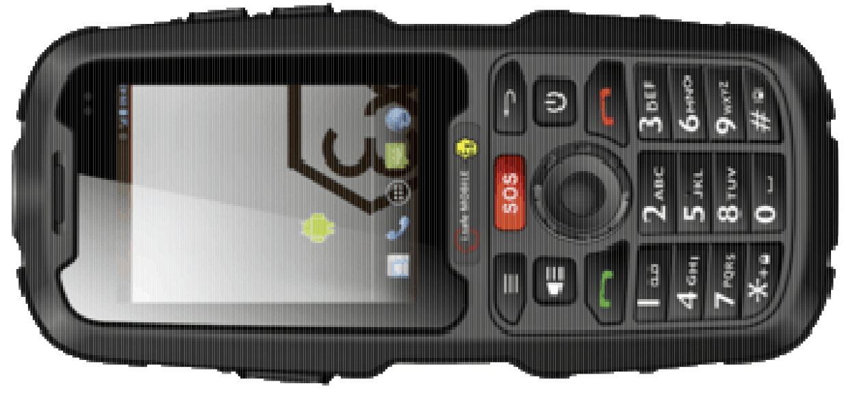 IS310.2 Téléphone mobile ATEX IECEx Android – Zones 2/22